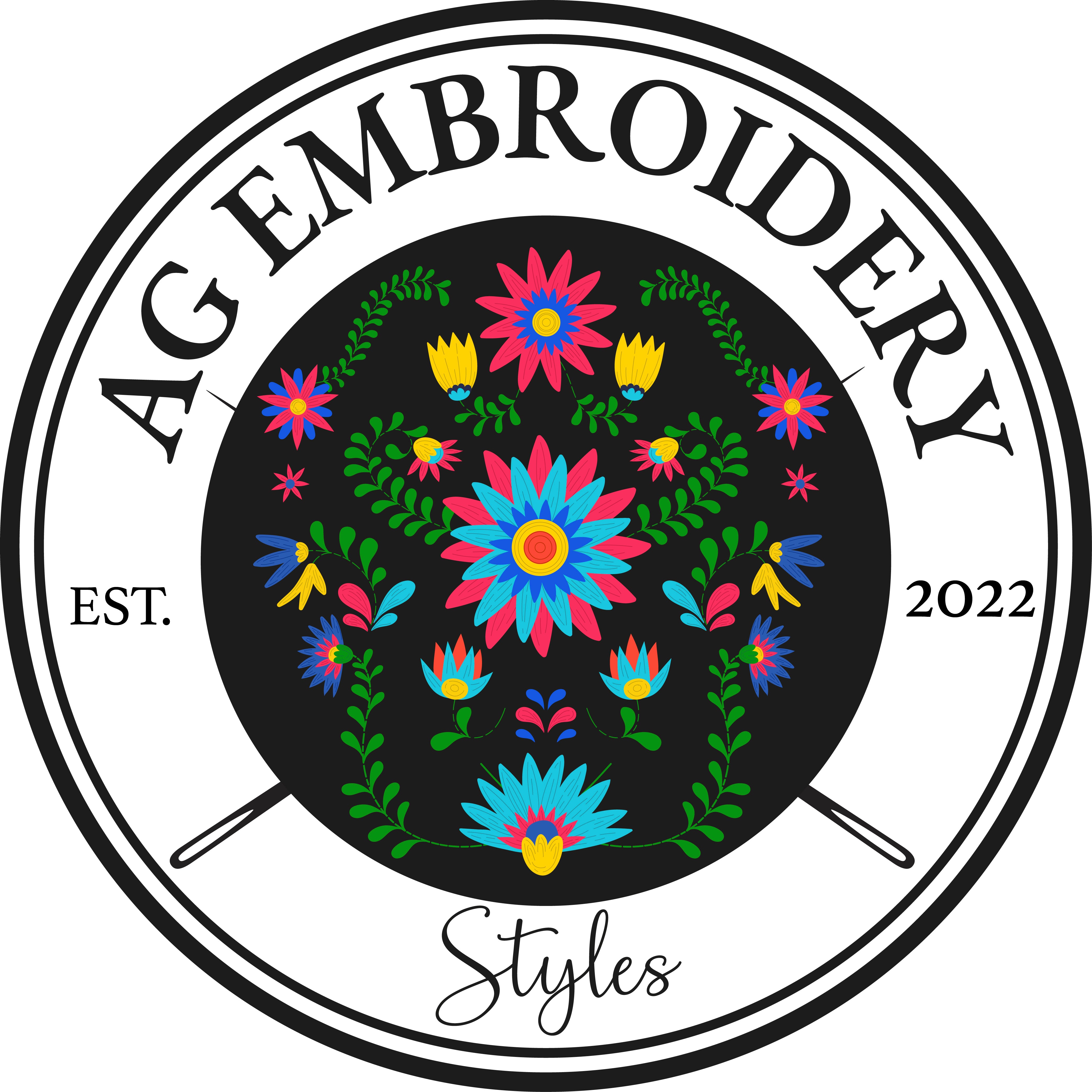 AG Embroidery Styles