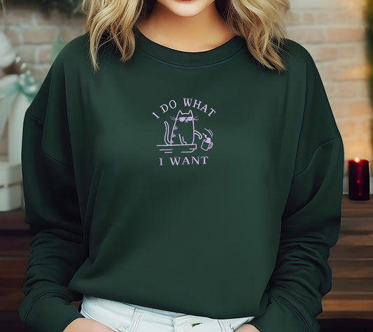 CAT Embroidered Sweatshirt